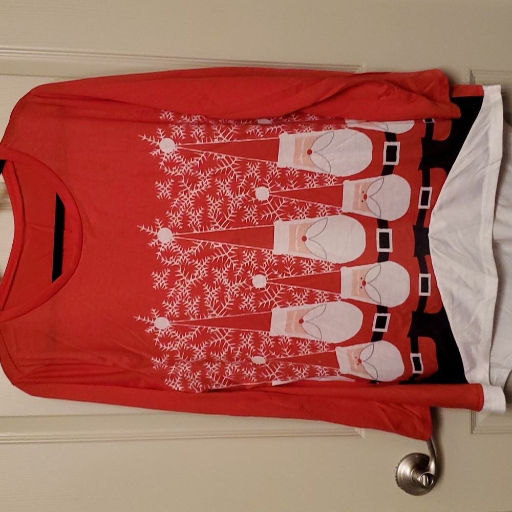 Santa Long Sleeve Tee